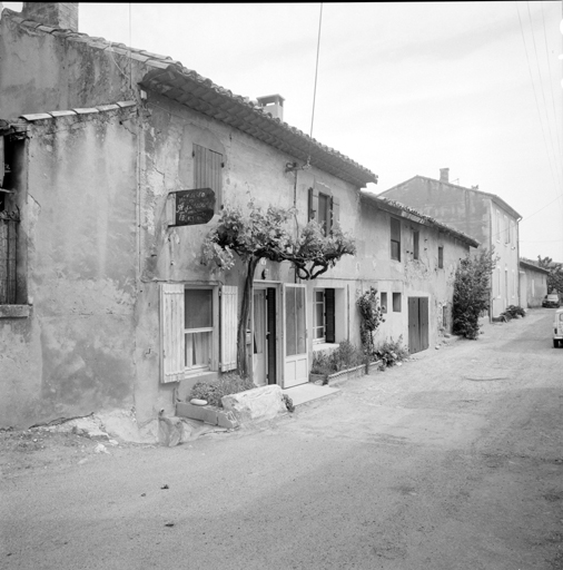 Impasse Parrocel. Section CK, parcelles 479-484. Elévations antérieures sud.