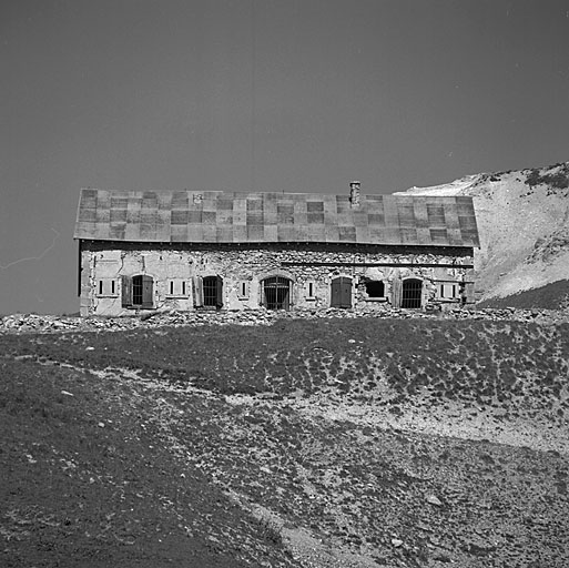 Le Monêtier-les-Bains, blockhaus du Galibier.