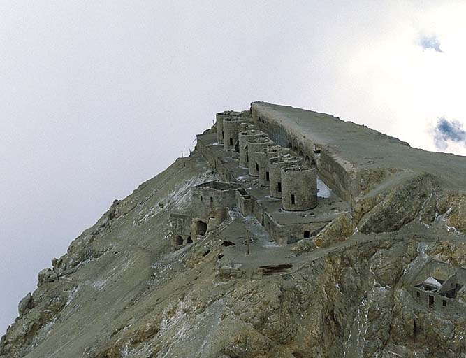 Montgenèvre, batterie du Chaberton.