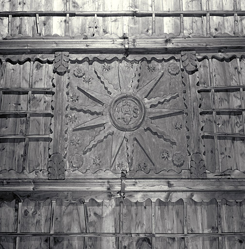 Le plafond, détail.