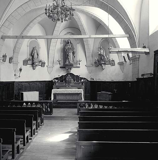 Chapelle du Sacré-Coeur. Choeur, vue d'ensemble.