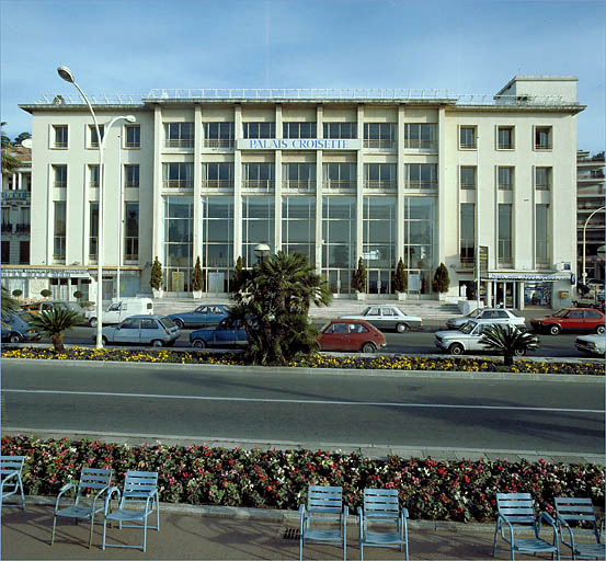 Cinéma ; palais des festivals Croisette, actuellement Hôtel Noga Hilton