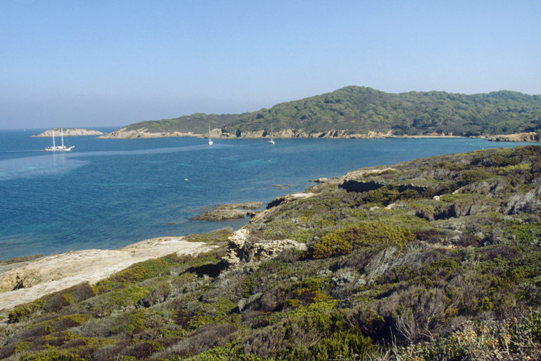 Vestiges du fort de l'Etoile. Vue prise de l'ouest.