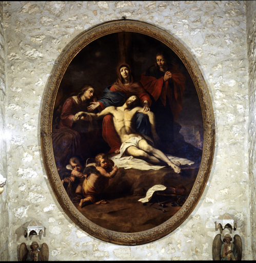 Tabeau : La Pietà ; Vue d'ensemble.