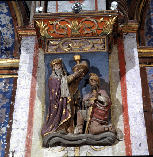 La rencontre d'Abraham et de Melchisédech.