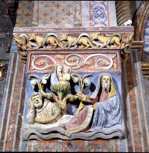 Isaïe prédisant la naissance du Christ.