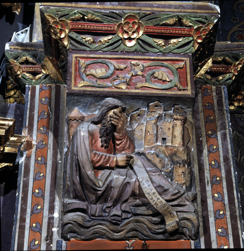 La Lamentation de Jérémie sur la ruine de Jérusalem.