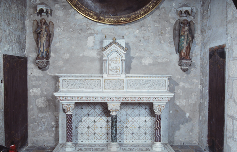 Ensemble de l'autel de la Pietà