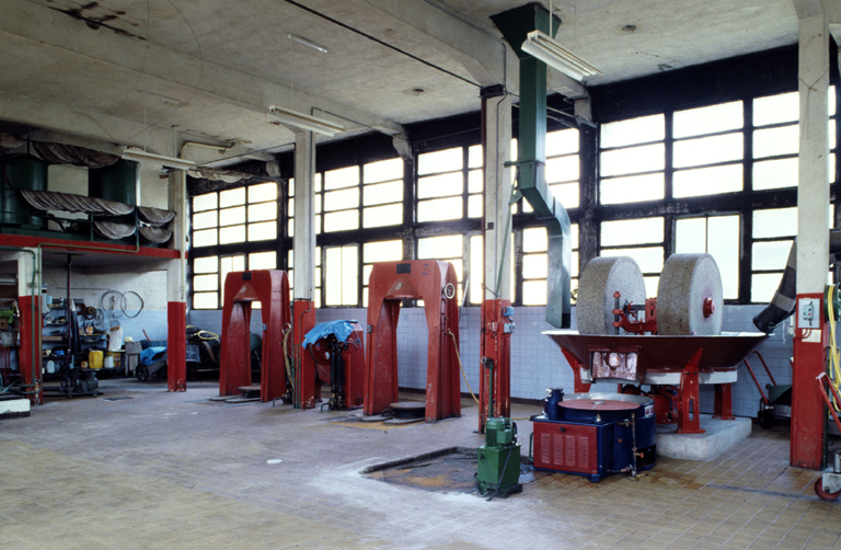 Intérieur du moulin.