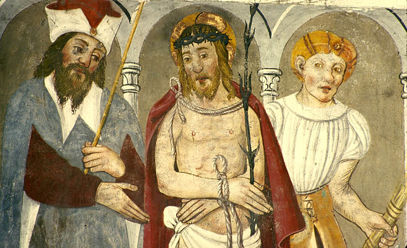 Mur sud. Jésus présenté au peuple. Partie supérieure.