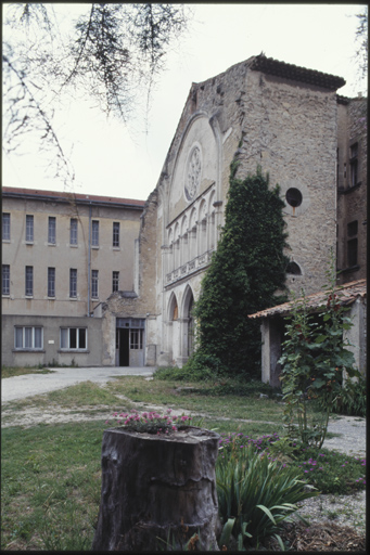 Bâtiment G, vue en volume prise du nord-est.