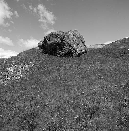 Blockaus du Colombier. Vue avant gauche.