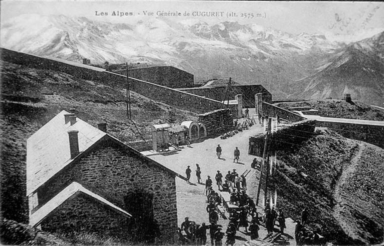 Les Alpes. Vue générale de Cuguret.