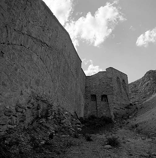 Flanc gauche. Bastionnet n° 2 vu du fossé.