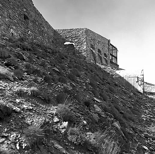 Bastionnet d'entrée. Vue extérieure prise du nord-est.