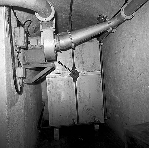 Ventilateur de brassage et réservoir.