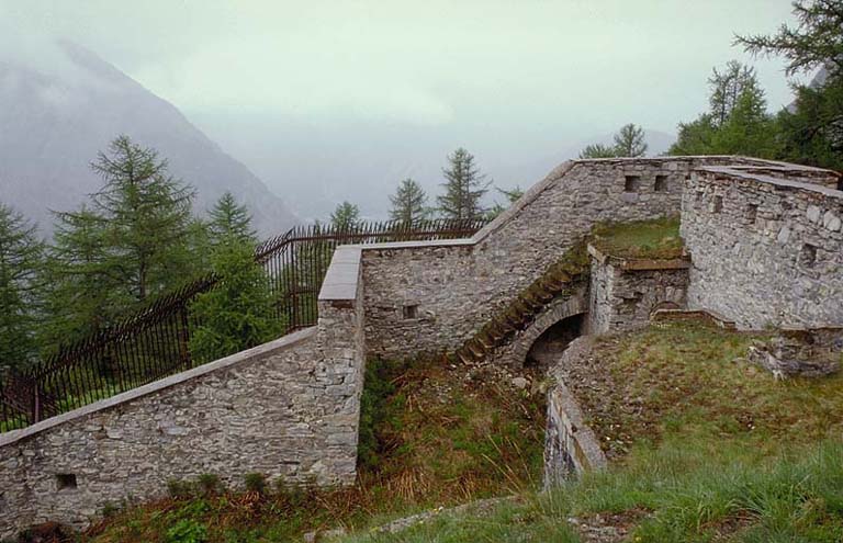 Intérieur du bastionnet n° 1.