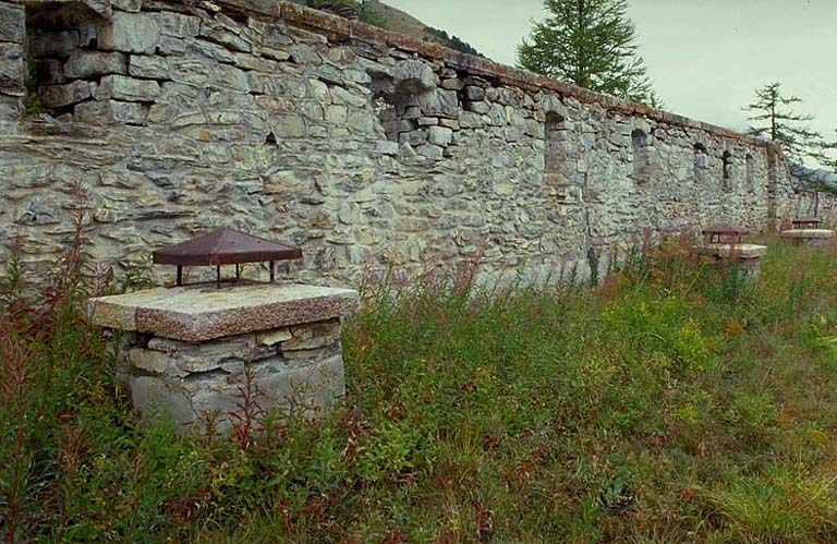 Parapet du front sud-ouest.