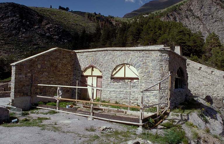 Casemate E. Flanc gauche.