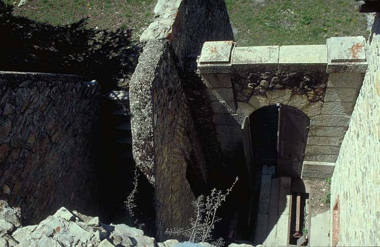 Vue intérieure de l'entrée.