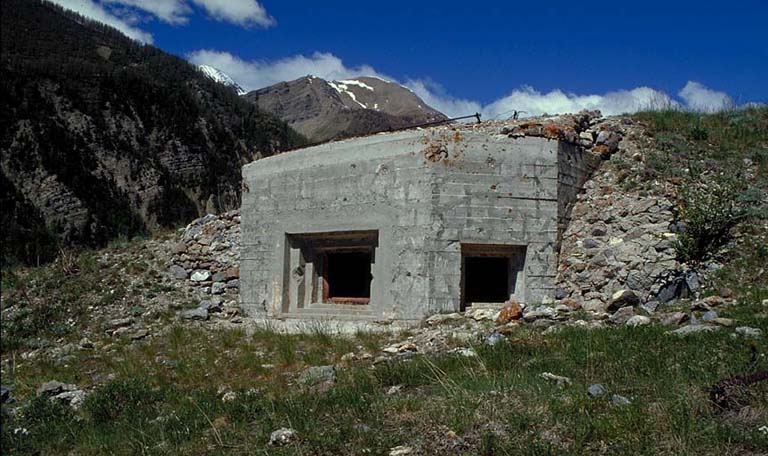 Le blockhaus.