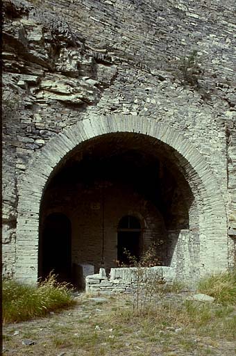 Fort moyen. Casemate.