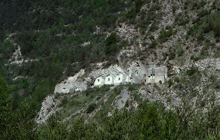 Vue générale de la batterie XII.