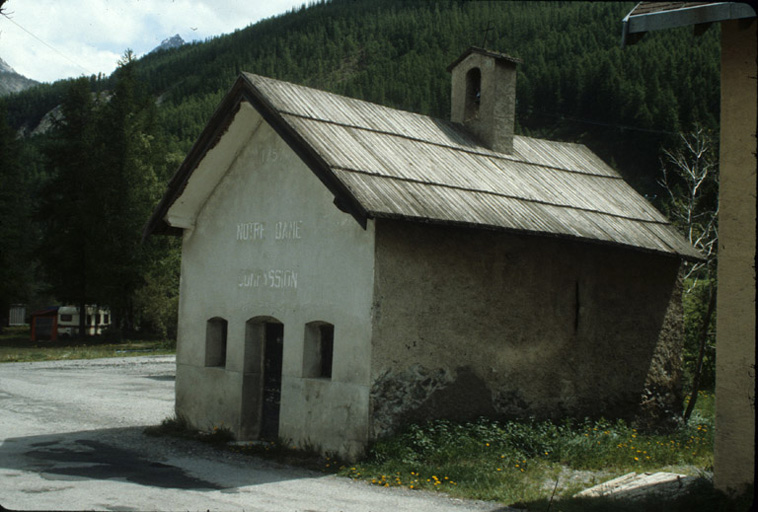 Vue de volume prise du sud-ouest.