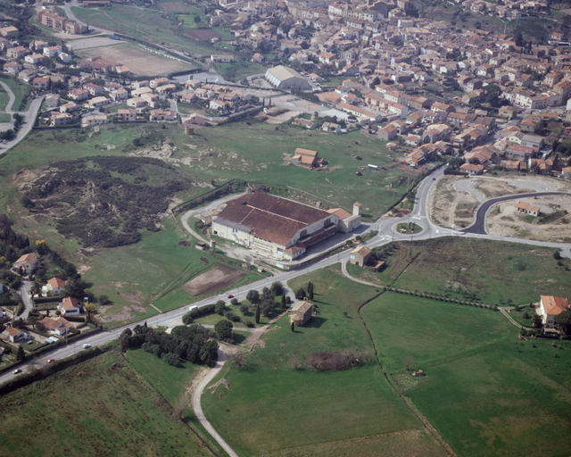 Vue aérienne.
