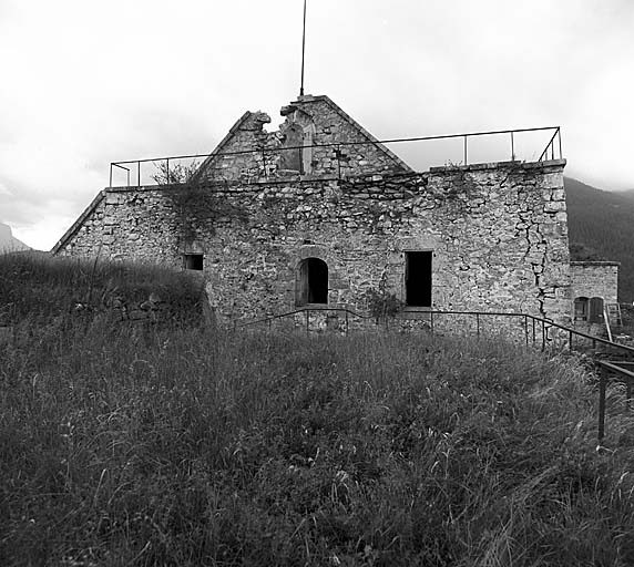 Bâtiment A. Face nord.