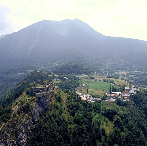 Le fort vu du nord-nord-ouest.