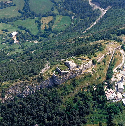 Le fort vu de l'ouest.