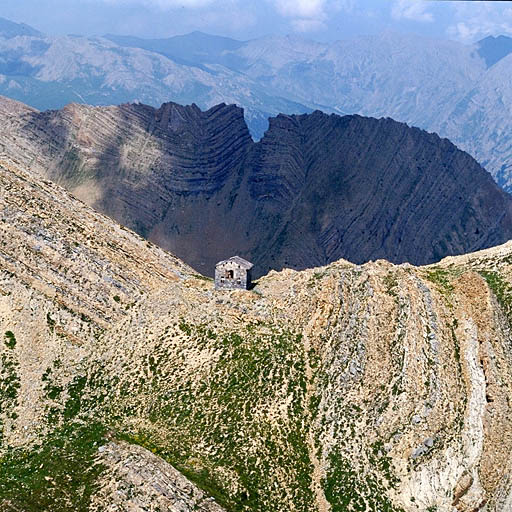 Poste n° 2. Vue aérienne.