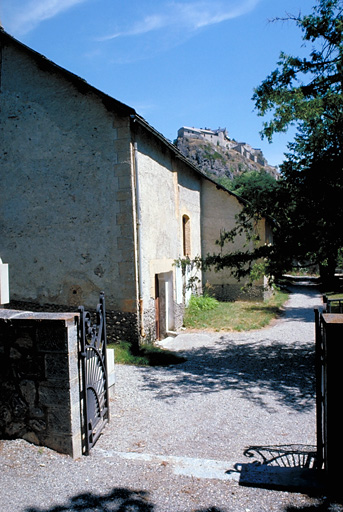 Vue de volume prise du sud-ouest.