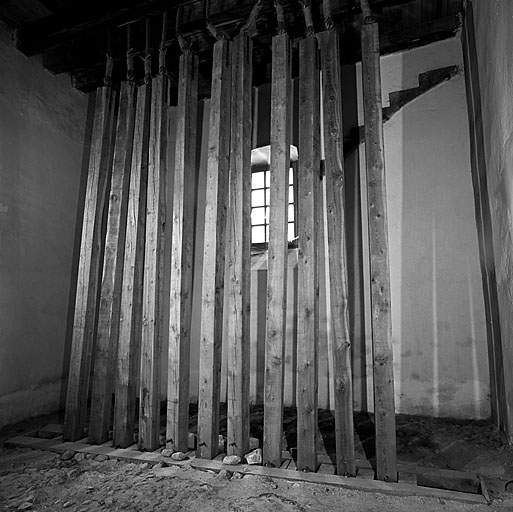 Porte de Briançon. Bâtiment des orgues. Vue intérieure.