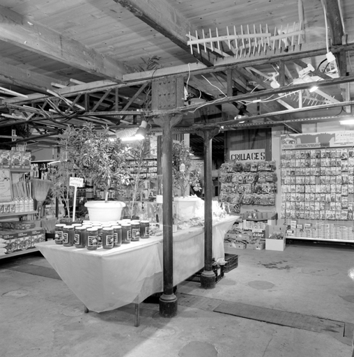 Hall de vente.