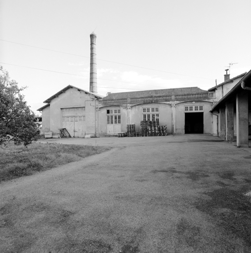 Élévation vue du nord.