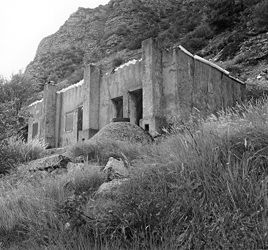 Ouvrage d'infanterie (ouvrage d'avant-poste) de Saint-Dalmas-le-Selvage, ligne fortifiée des ouvrages d'avant-poste, secteur fortifié des Alpes-Maritimes