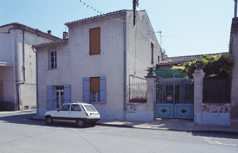 Maison, portail.
