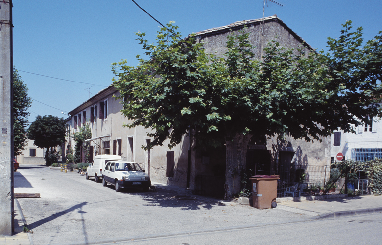 Vue prise du sud-est, à hauteur de la parcelle 39.