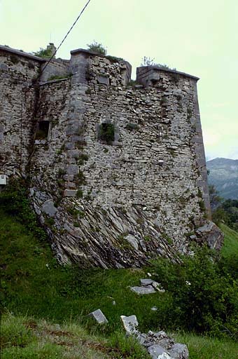 Front sud-est. Demi-bastion 1. Face et flanc gauche.