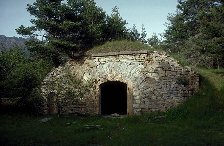 Batterie du Châtelard. ; Traverse A.