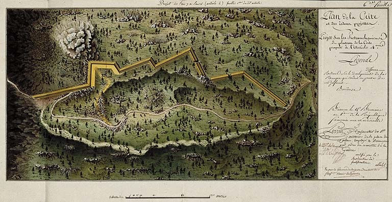 Plan de la Ceite. An 8 (1800)
