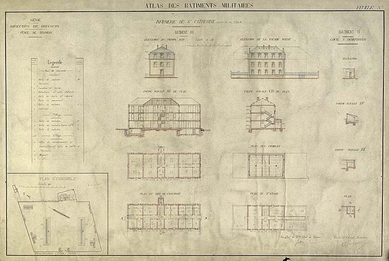 Infirmerie de Sainte-Catherine. sd