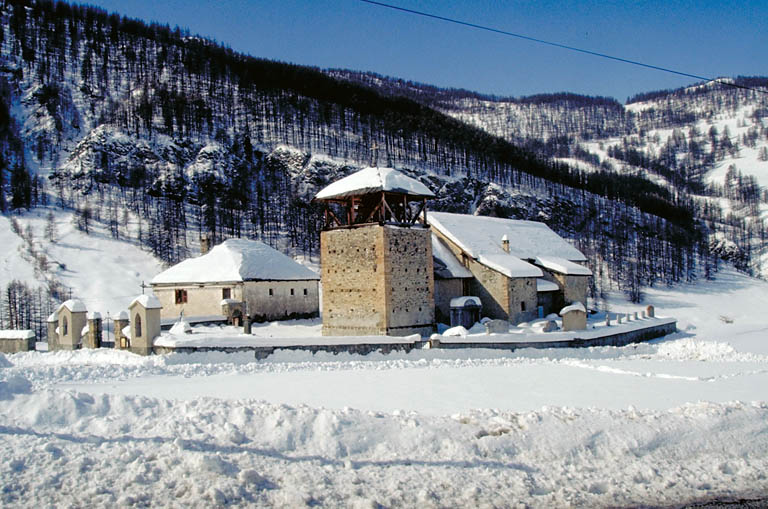 Vue sous la neige.