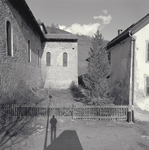 La chapelle latérale droite. Vue prise de l'est.