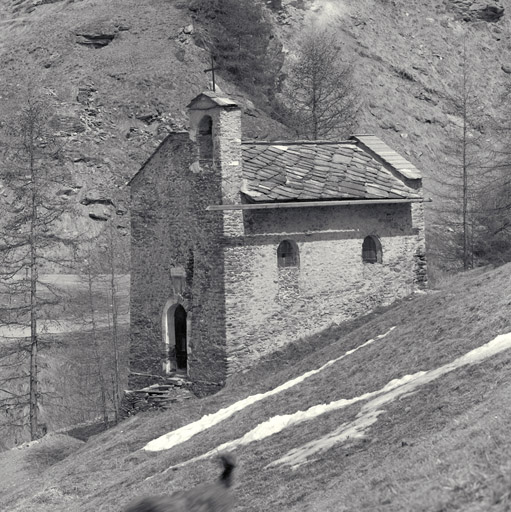 Vue de volume prise du sud-ouest.