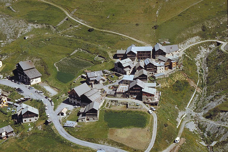Vue aérienne.