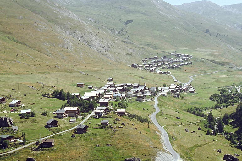 Vue aérienne.
