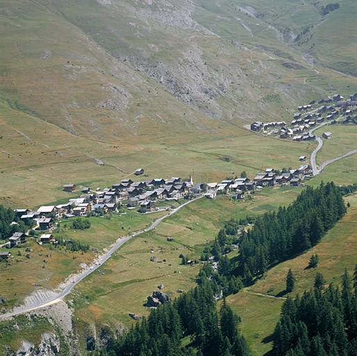 Vue aérienne.